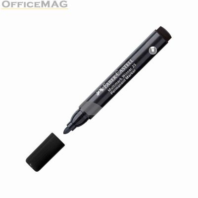 Перманентен маркер Faber-Castell Multimark Winner 23 Объл връх 2.8 mm Черен