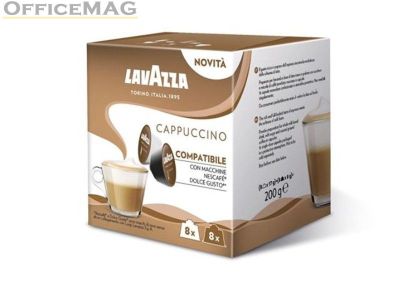 Кафе капсула Lavazza Cappuccino 16 бр., съвместими с Dolce Gusto