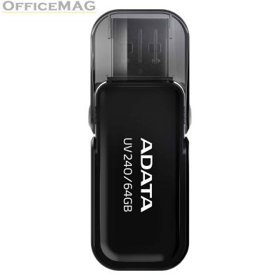 Памет ADATA UV240 64GB USB 2.0 Black