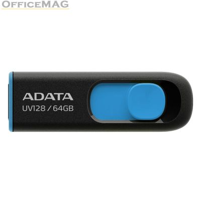 Памет ADATA UV128 64GB USB 3.2 Black