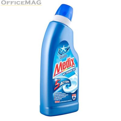 Почистващ препарат за тоалетна Medix WC Power Gel Гел 500 ml Ocean