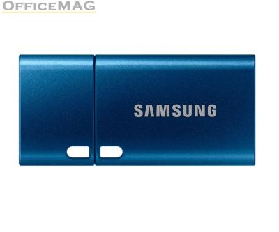 Памет Samsung 256 GB Flash Drive, Read 400 MB/s, USB-C 3.2 Gen 1, Water-proof, Magnet-proof, X-ray-proof, Blue