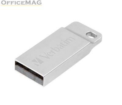 Памет Verbatim Metal Executive 64GB USB 2.0 Silver