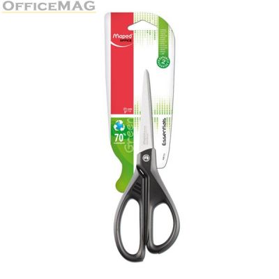 Ножица Maped Essentials Green Пластмасови дръжки, 21 cm (8 1/4“)