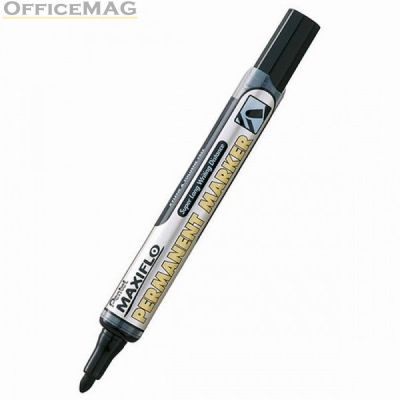 Перманентен маркер Pentel Maxiflo Объл Черен