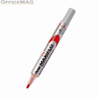 Маркер бяла дъска Pentel Maxiflo Объл Червен 4.0 mm