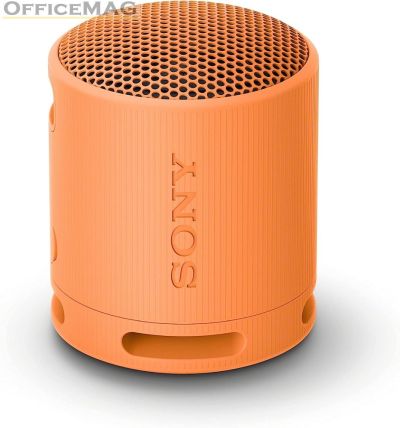 Тонколони Sony SRS-XB100 Portable Bluetooth Speaker, orange