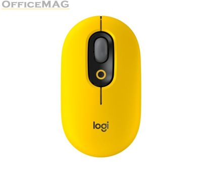 Мишка Logitech POP Mouse with emoji - BLAST_YELLOW - EMEA