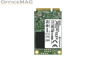 Твърд диск Transcend 256GB, mSATA SSD, SATA3, 3D TLC