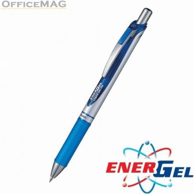 Автоматична гел химикалка Pentel EnerGel BL77 0.7 mm син