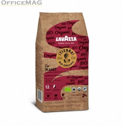 Кафе Lavazza iTierra! Bio Intenso, на зърна, 1 kg