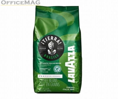 Кафе Lavazza iTierra! Brasile Intense, на зърна, 1 kg