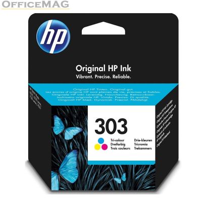 Консуматив HP 303 Tri-color Original Ink Cartridge