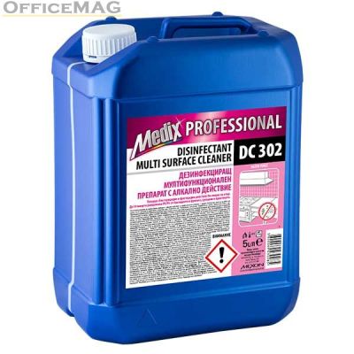 Дезинфекциращ мултифункционален препарат Medix Professional С алкално действие 5 l