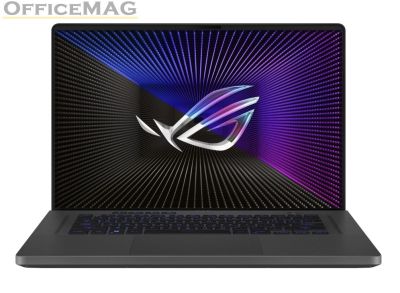 Лаптоп Asus ROG Zephyrus G16 GU603VI-N4014W,  i7-13620H 2.4 GHz, 16" QHD+ 16:10 (2560 x 1600, WQXGA) 240Hz, 16GB DDR5 4800Mhz(on board 16),1TB PCIe 4.,RTX4070  8 GB GDDR6, Wi-Fi 6E(802.11ax) ,Backlit Chiclet Keyboard 1-Zone RGB, Windows 11 ,Eclipse Gray