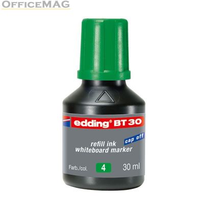 Мастило Edding BT-30 За маркери за бяла дъска, 30 ml Зелено