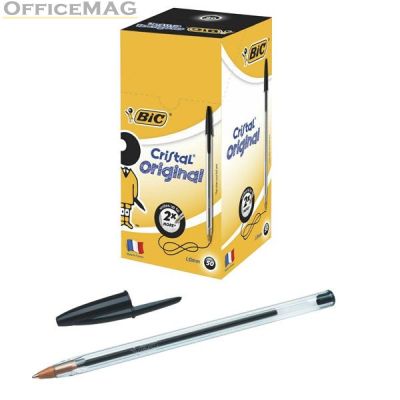 Химикалка Bic Cristal Medium 0.4 mm Черна