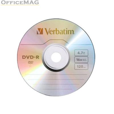 DVD-R Verbatim 16x 4.7 GB шпиндел 50 бр.