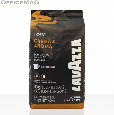 Кафе Lavazza Crema e Aroma Expert, на зърна, 1 kg