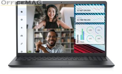 Лаптоп Dell Vostro 3520, Intel Core i3-1215U (10 MB Cache up to 4.40 GHz), 15.6" FHD (1920x1080) AG 120Hz WVA 250nits, 8GB, 1x8GB DDR4, 512GB PCIe M.2, UHD Graphics, HD Cam and Mic, 802.11ac, BG KB, Ubunto, 3Y PS + Dell Pro Wireless Mouse - MS5120W - Blac