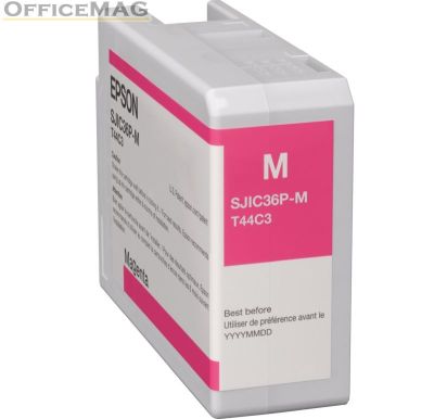 Консуматив Epson SJIC36P(M): Ink cartridge for ColorWorks C6500/C6000 (Magenta)