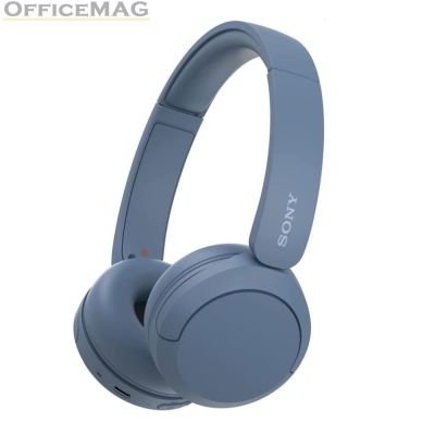 Слушалки Sony Headset WH-CH520, blue