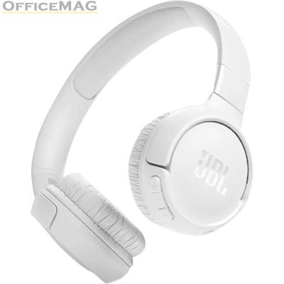 Слушалки JBL T520BT WHT HEADPHONES