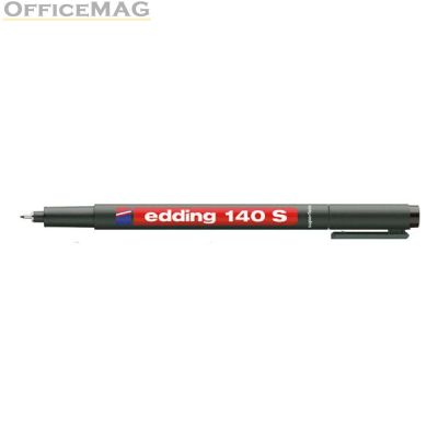 Универсален перманентен OHP маркер Edding 140 S 0.3 mm Черен