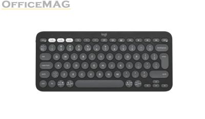 Клавиатура Logitech Pebble Keys 2 K380s - TONAL GRAPHITE - US INT'L - BT - N/A - INTNL-973 - UNIVERSAL