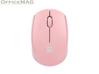 Мишка Natec Mouse Stork Wireless 1600DPI Optical, Pink+Natec Mouse Pad Photo Italy 220 x 180 mm