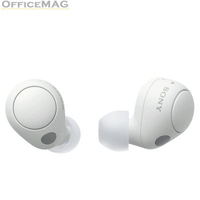 Слушалки Sony Headset WF-C700N, white