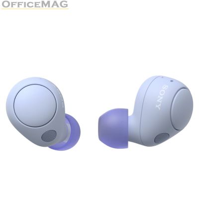 Слушалки Sony Headset WF-C700N, violet