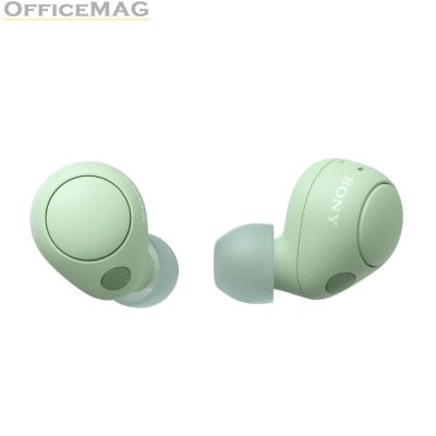 Слушалки Sony Headset WF-C700N, green