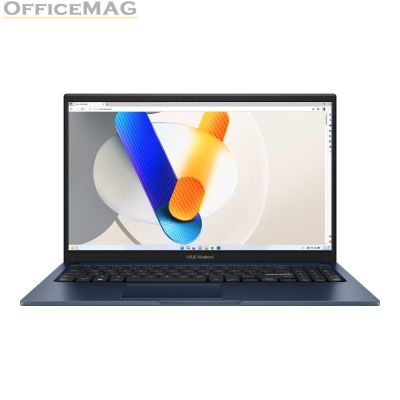 Лаптоп Asus Vivobook X1504VA-NJ924, I5-1335U,15.6" FHD,(1920x1080),16GB, SSD 512GB, No OS, Blue