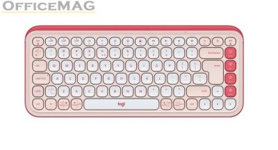 Клавиатура Logitech Pop Icon Keys - Rose - US INT'L - BT - N/A - INTNL-973