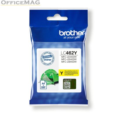 Консуматив Brother LC462Y Yellow Ink Cartridge for MFC-J2340DW/J3540DW/J3940DW