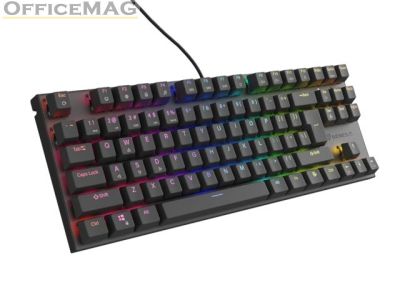 Клавиатура Genesis Mechanical Gaming Keyboard Thor 303 TKL RGB Backlight Brown Switch US Layout Black