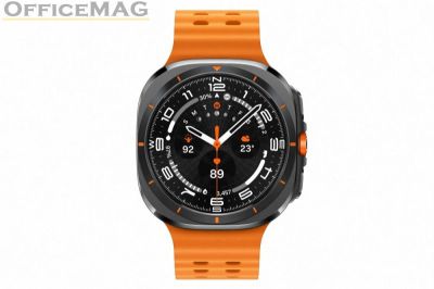 Часовник Samsung L705 Galaxy Watch Ultra, 47mm, LTE Orange Band, Titanium Gray