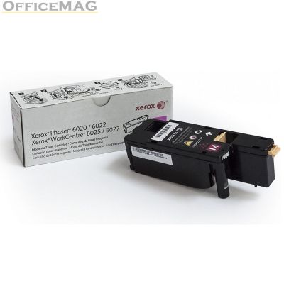 Консуматив Xerox Magenta Toner, Phaser 6020/6022, WorkCentre 6025/6027 (Yield 1000) DMO