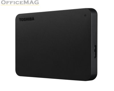 Твърд диск Toshiba Canvio Basics 1TB Black ( 2.5", USB 3.2 )