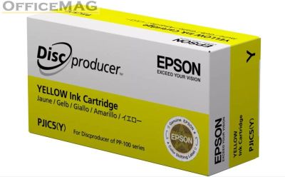 Консуматив Epson Discproducer Ink PJIC7(Y), Yellow