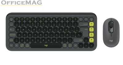 Комплект Logitech Pop Icon Combo - Graphite - US INT'L - BT - N/A - INTNL-973