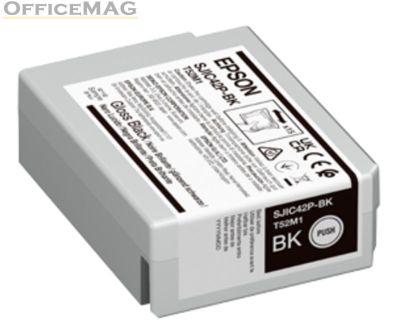 Консуматив Epson SJIC42P-BK Ink cartridge for ColorWorks C4000e BK (Black)