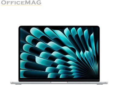 Лаптоп Apple 13-inch MacBook Air: Apple M3 chip with 8-core CPU and 8-core GPU, 16GB, 256GB SSD - Silver