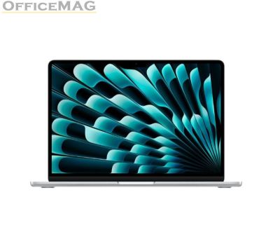 Лаптоп Apple 13-inch MacBook Air: Apple M3 chip with 8-core CPU and 10-core GPU, 24GB, 512GB SSD - Silver