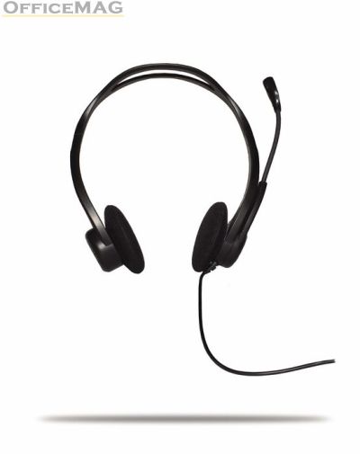 Слушалки Logitech PC 960 Stereo Headset USB, OEM