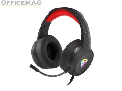 Слушалки Genesis Gaming Headset Neon 200 RGB Black-Red