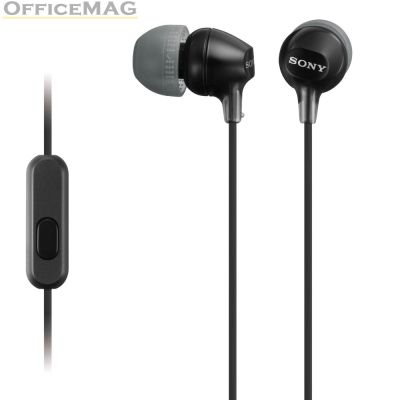 Слушалки Sony Headset MDR-EX15AP black