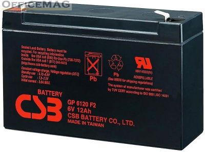 Батерия CSB - Battery 6V 12Ah