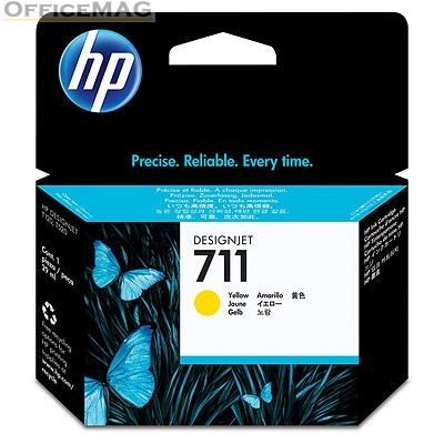 Консуматив HP 711 29-ml Yellow Ink Cartridge